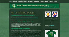 Desktop Screenshot of johngreenpfc.org