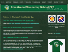 Tablet Screenshot of johngreenpfc.org